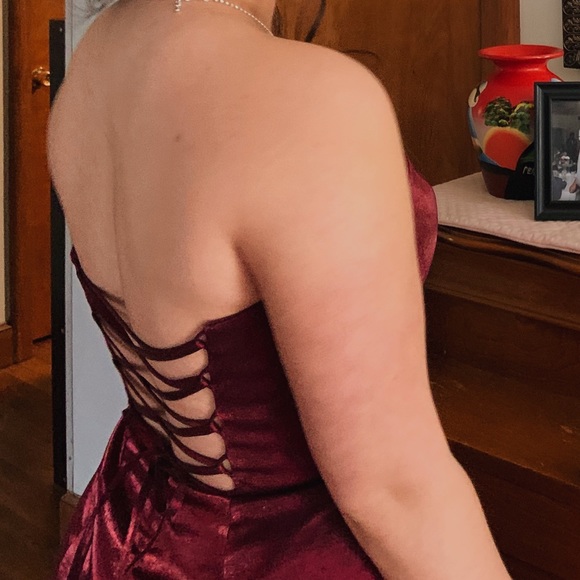 Sherri Hill Dresses & Skirts - Sale! Prom Dress on Sale!! Wine Red Sherri Hill